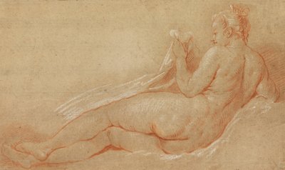 Study for Reclining Nude by François Boucher